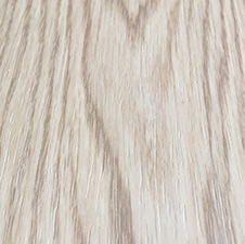 White wood looking non-textile flooring