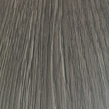 Dark gray wood looking non-textile flooring